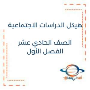 هيكل الدراسات الاجتماعية للحادي عشر الفصل الأول منهج الإمارات